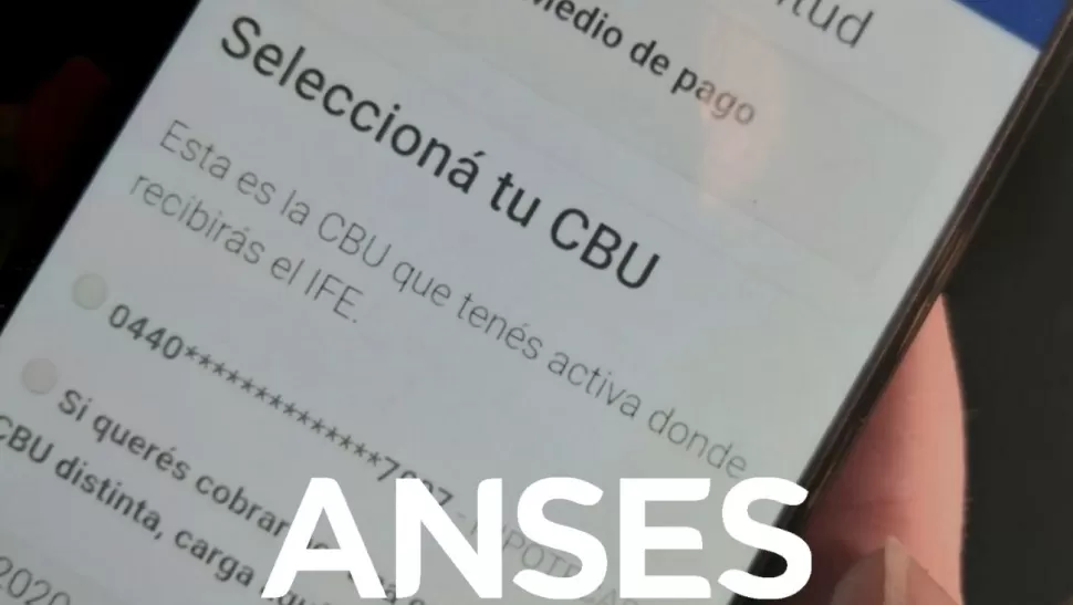 Para acceder al Refuerzo de Ingresos es necesario contar con un número de CBU particular.