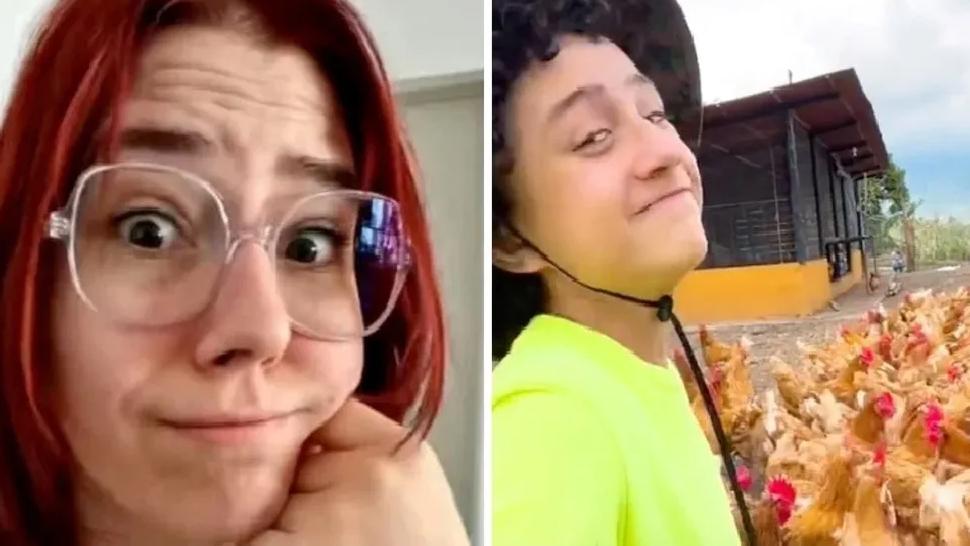 La insólita respuesta de un niño del campo a una vegana que lo criticó por criar gallinas