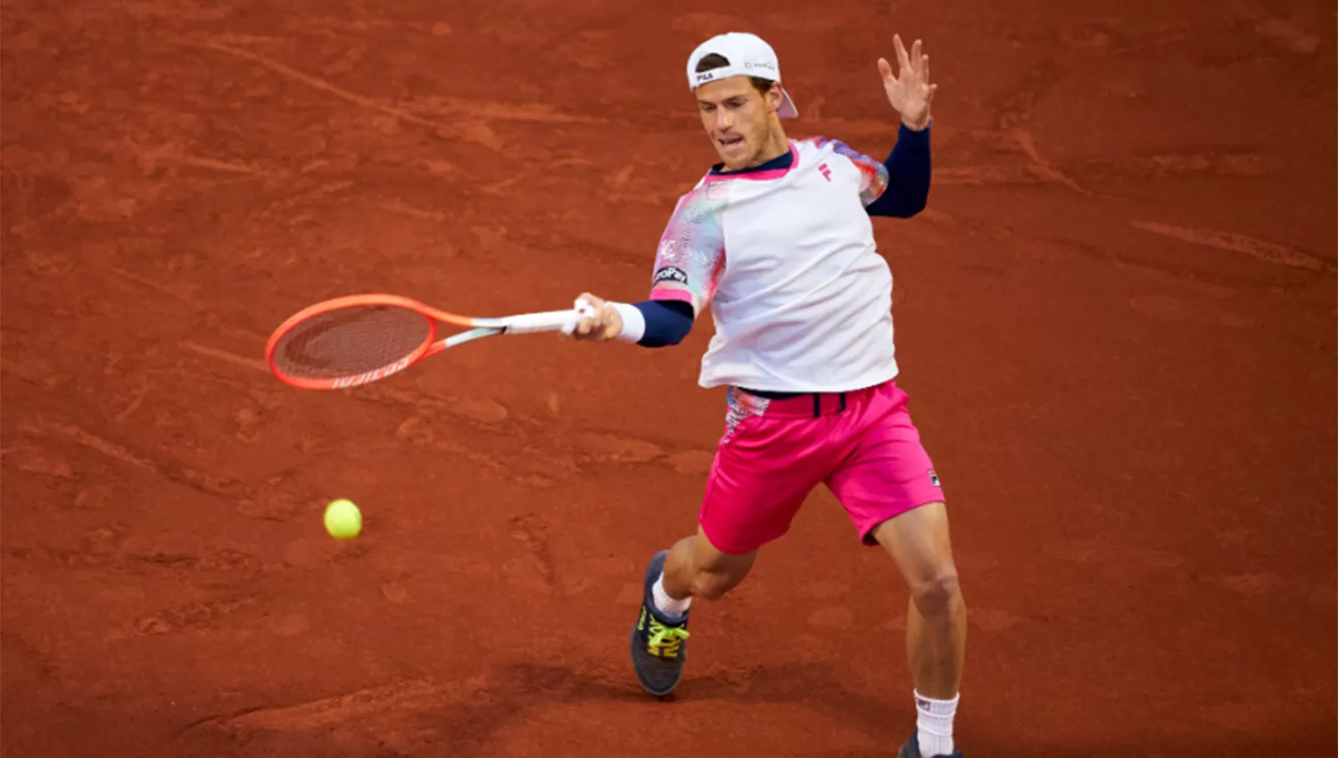 LA MISMA PIEDRA. Diego Schwartzman volvió a ser eliminado por Pablo Carreño Busta, que el año pasado lo despidió en cuartos de final.