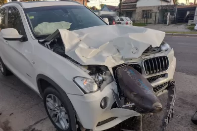 Accidente en la Mate de Luna: El conductor comenzó a decir que no había hecho nada, que lo dejaran ir