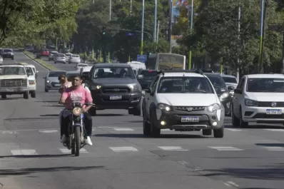 Hubo 19 accidentes por día en la capital durante el último año