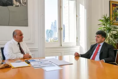 Soria y Manzur analizaron la situación de las obras públicas en la provincia