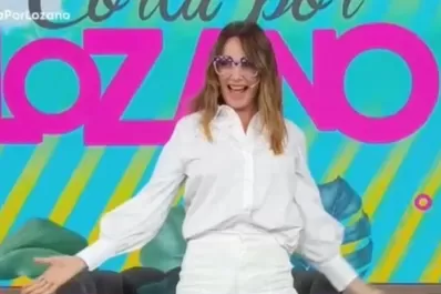 Emotivo momento: Verónica Lozano logró pararse en vivo a tres meses de su accidente