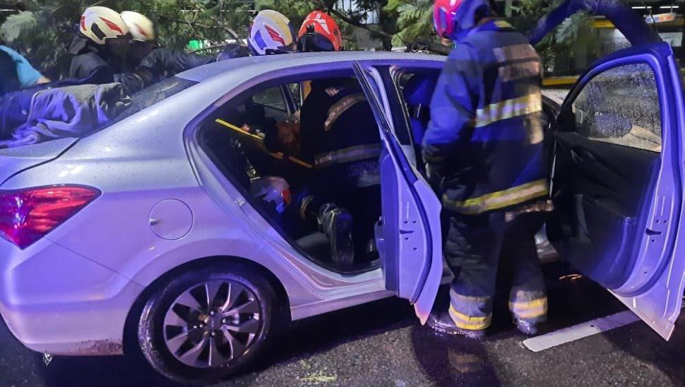 Más de 19 vehiculos afectados. (Foto: Buenosaires.com)