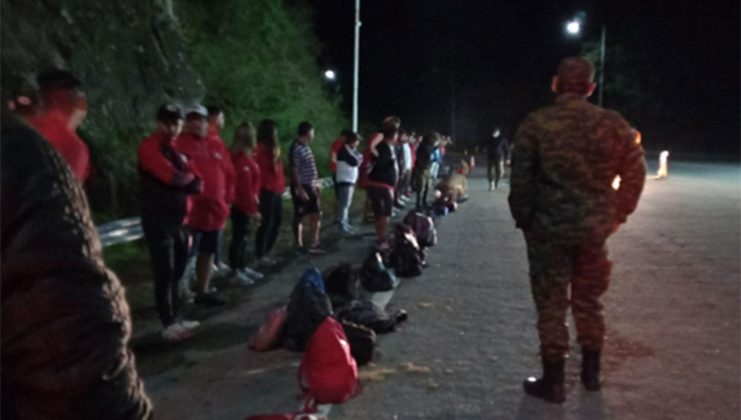 Los controles policiales complican la llegada de hinchas de San Martín hasta La Rioja