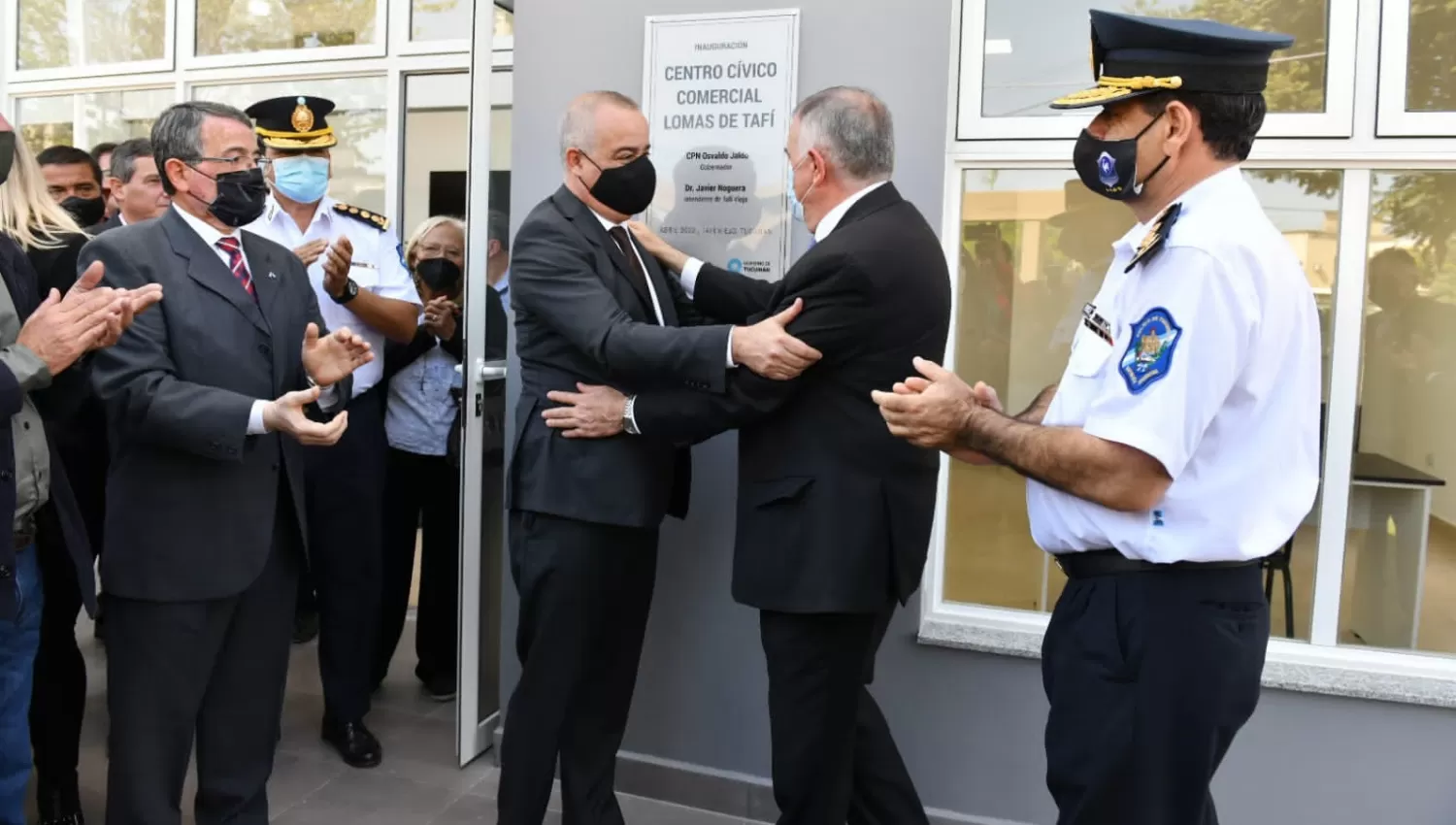 INAUGURACIÓN. Habilitan la primera etapa del Centro Cívico Comercial de Lomas de Tafí.