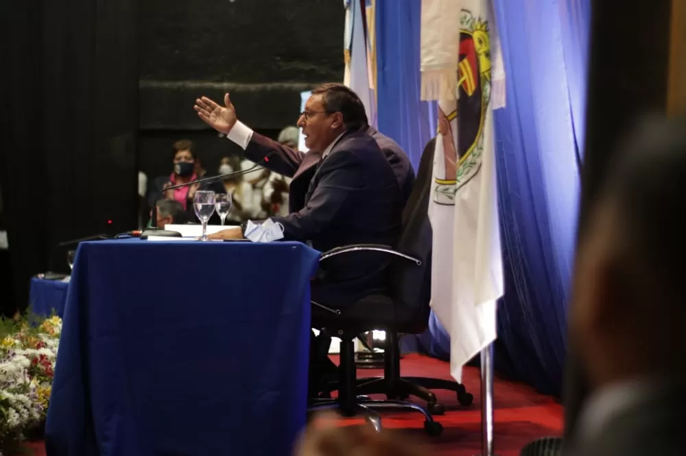 INTENDENTE BANDEÑO. Darío Monteros, del Frente de Todos. Foto de Twitter