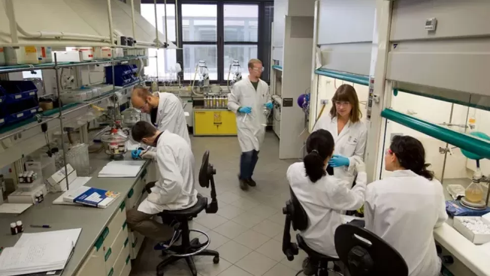 Laboratorio de IRB Barcelona.