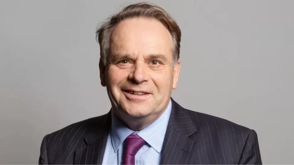 Neil Parish, diputado conservador por el condado de Tiverton and Honiton.