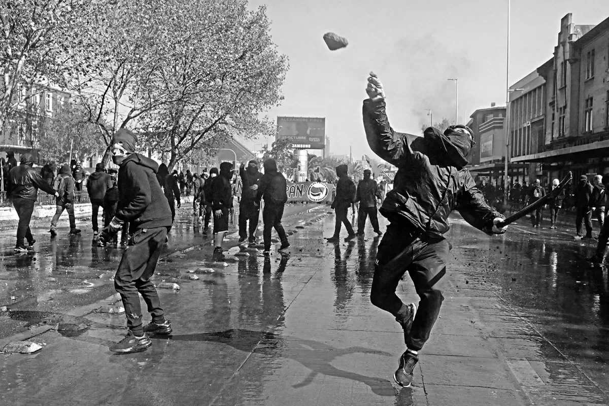 INCIDENTES. El presidente Boric pidió que no se naturalice la violencia. 