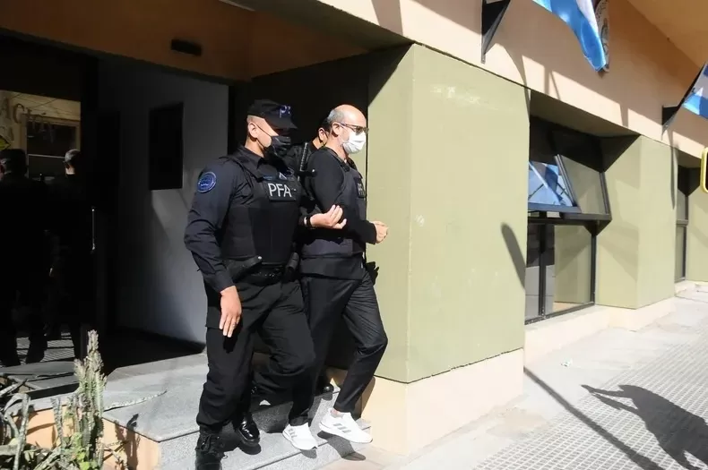 Edgar Adhemar Bacchiani, en los tribunales federales catamarqueños. Gentileza El Ancasti