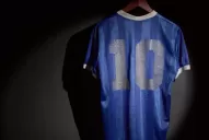Cuenta regresiva para la subasta de la camiseta que Maradona usó ante Inglaterra en el 86´