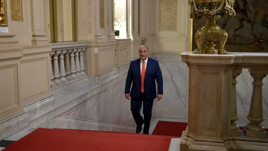 MANZUR EN LA CASA ROSADA. Foto de Prensa Jefatura de Gabinete