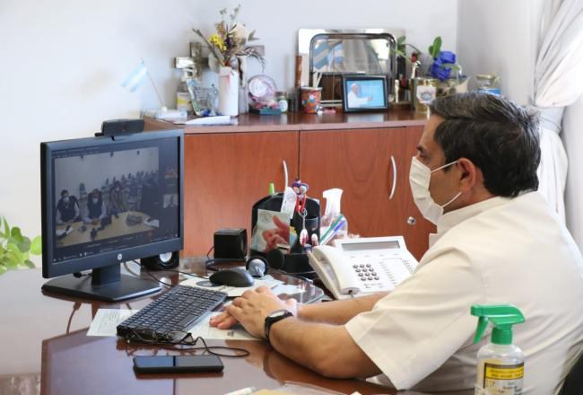 LUIS MEDINA RUIZ. Ministro de Salud Pública. Foto de Comunicación Pública.