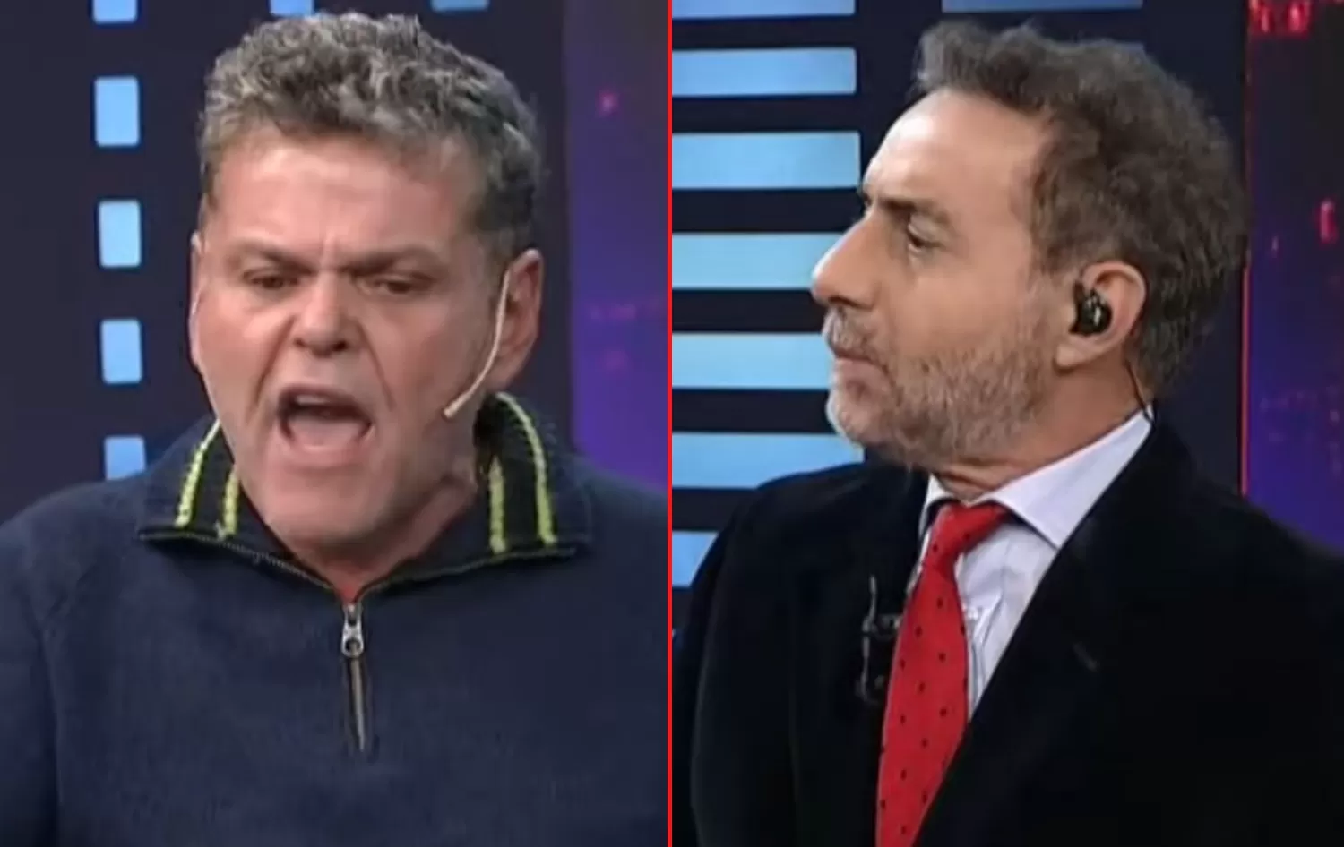 ALFREDO CASERO VS LUIS MAJUL (CAPTURAS DE IMAGEN DE LN+)