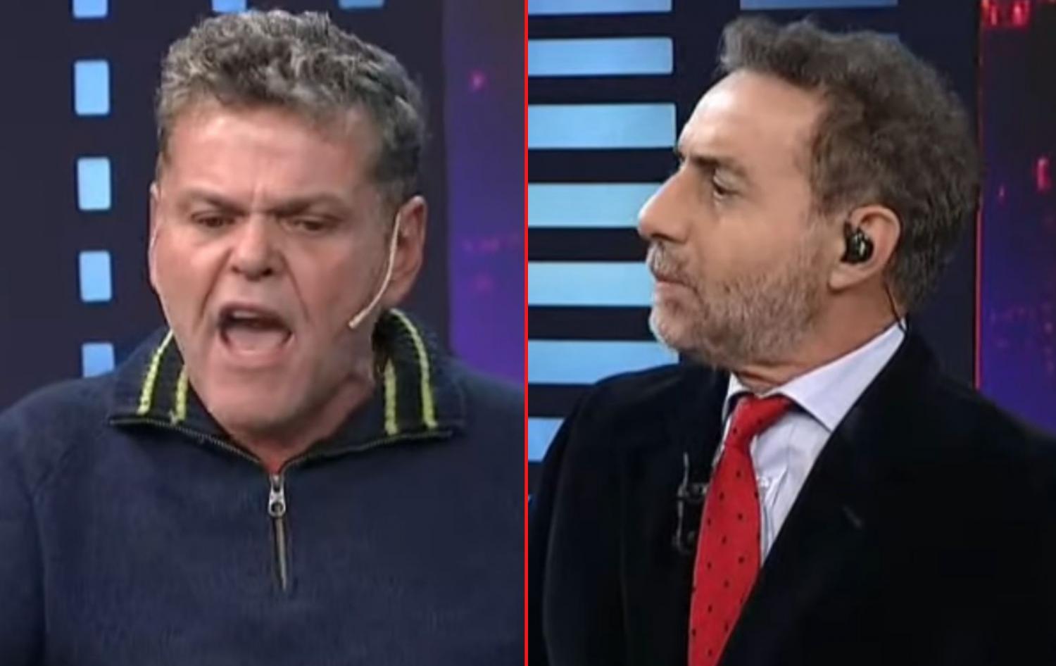 ALFREDO CASERO VS LUIS MAJUL (CAPTURAS DE IMAGEN DE LN+)