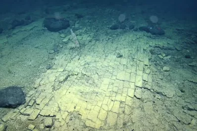 ¿Una ciudad bajo el océano?: encontraron un camino a 3.000 metros de profundidad