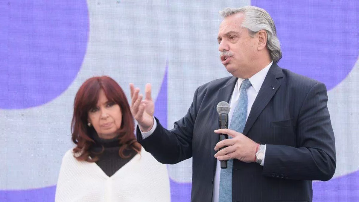 ALBERTO Fernández y Cristina Kirchner