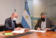 Filmus y Lichtmajer firmaron acuerdos de cooperación