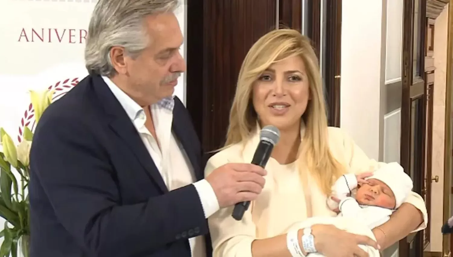 Fabiola Yañez celebró el primer mes de Francisco y contó su experiencia como mamá