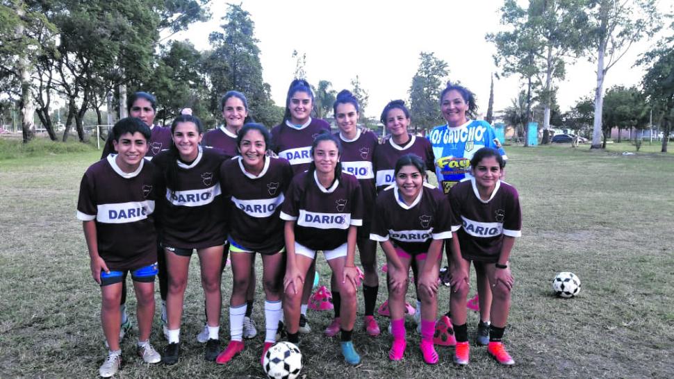 LAS CHICAS. Mapa también tiene su equipo femenino.