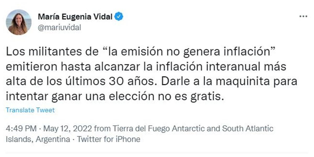 Tras conocerse la inflación de abril, la oposición arremetió contra el Gobierno