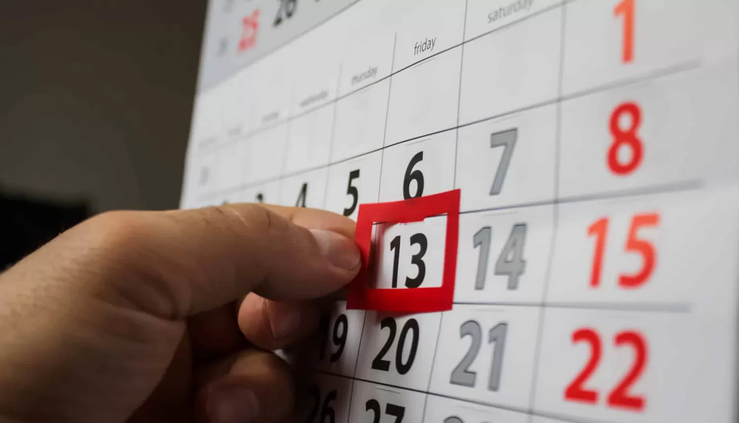 Por qué se considera al viernes 13 como un día de mala suerte