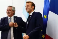 Desde París, Fernández y Macron se manifestaron en contra de la guerra en Ucrania