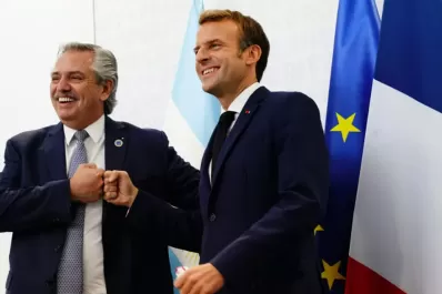 Desde París, Fernández y Macron se manifestaron en contra de la guerra en Ucrania