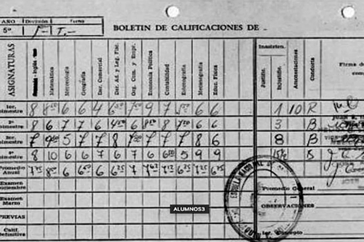 Nuestros herederos de la libreta firmada