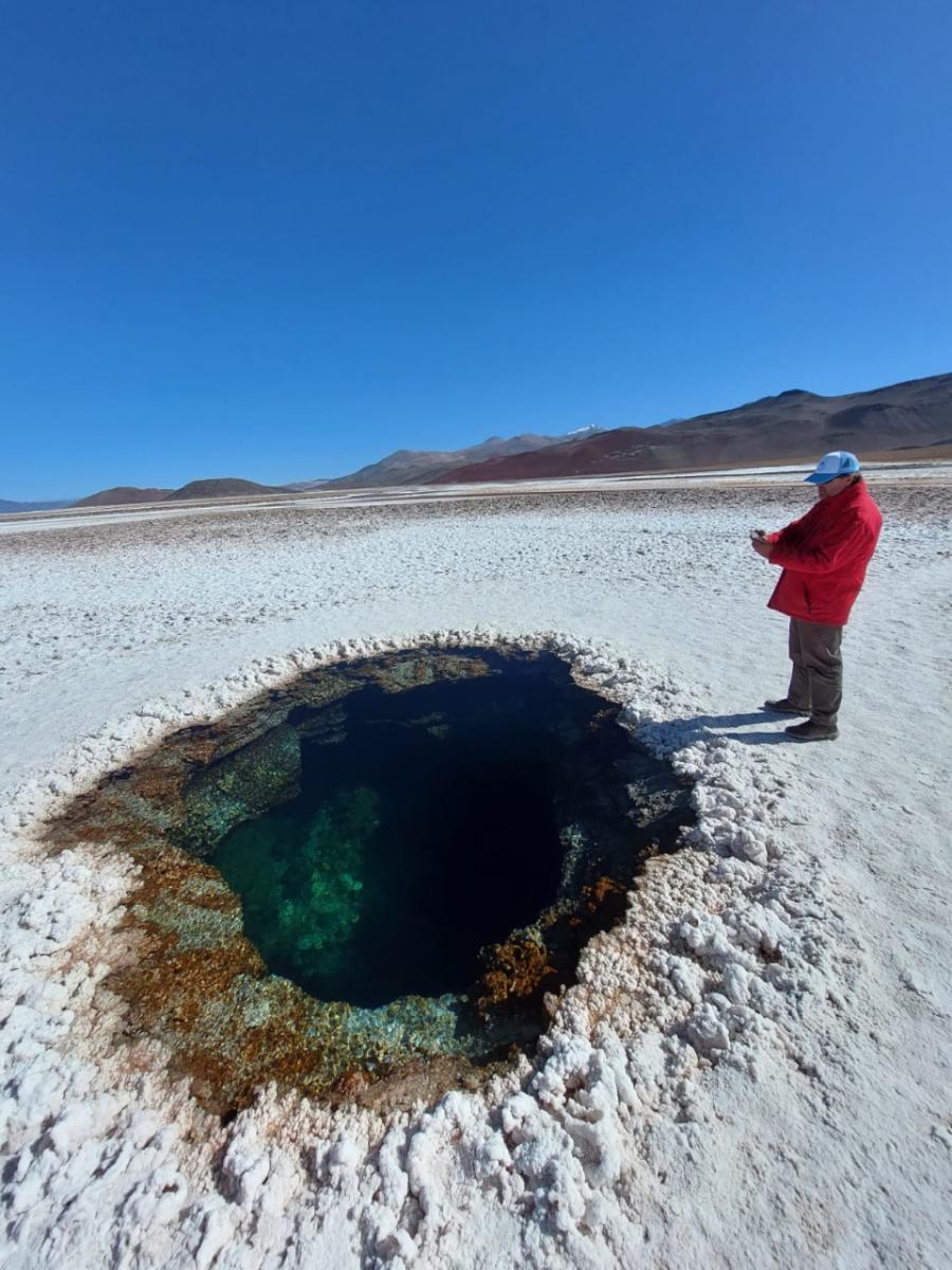 LAGUNA VERDE / Foto de Álvaro Medina