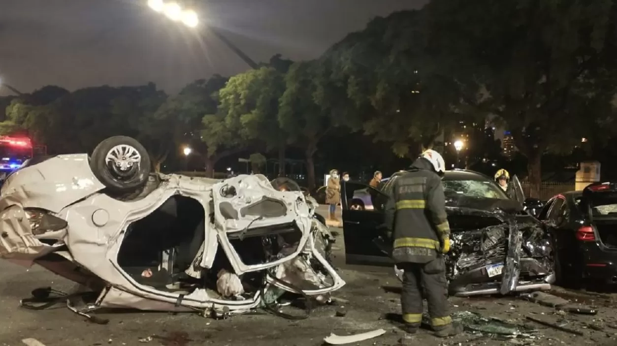 Choque múltiple en Palermo
