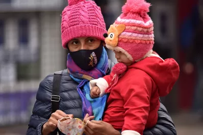 Lloviznas, nubes y frío, las combinaciones para el inicio de la semana