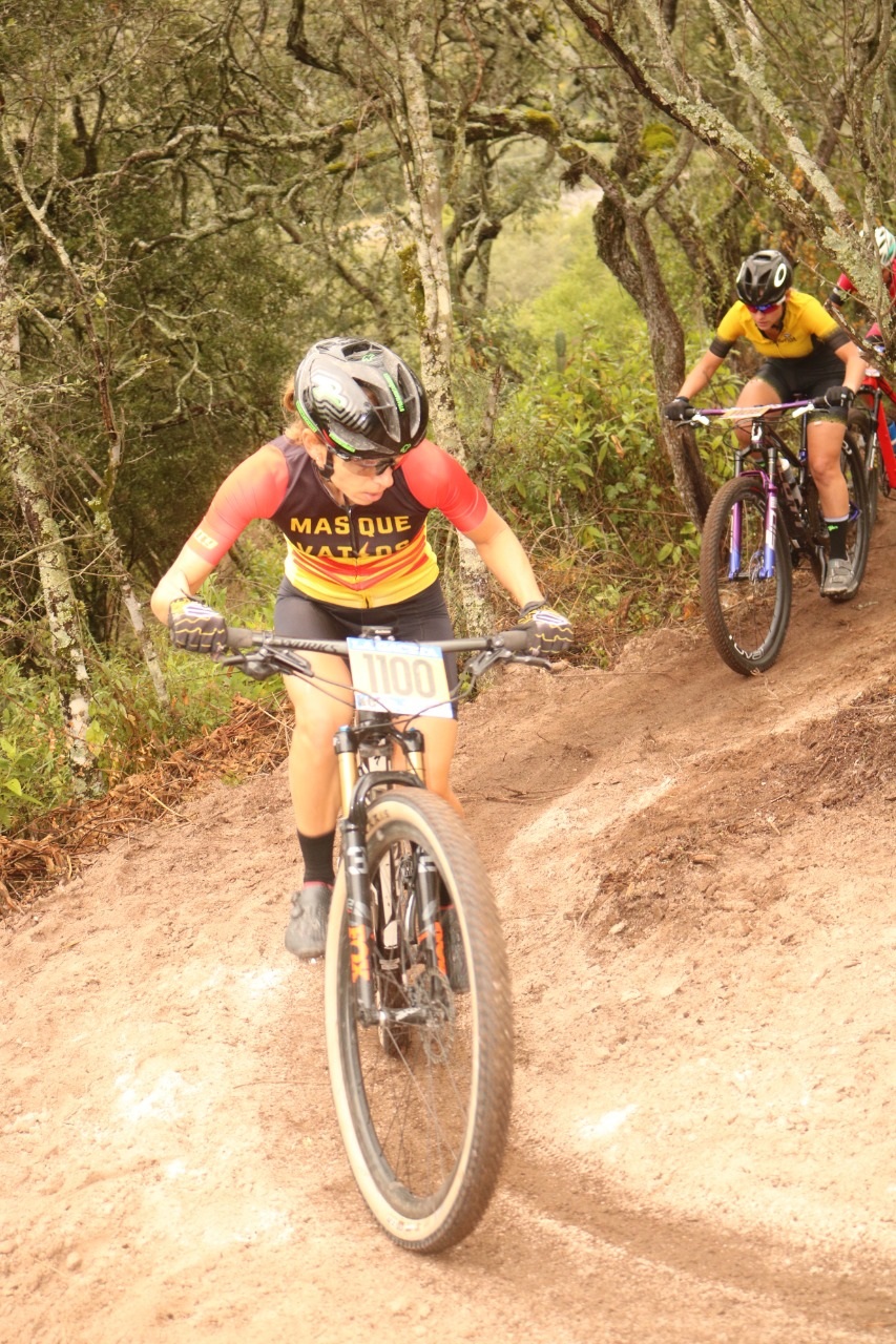 GRAN NIVEL. Mariana Casadey está invicta en el torneo de cross country.