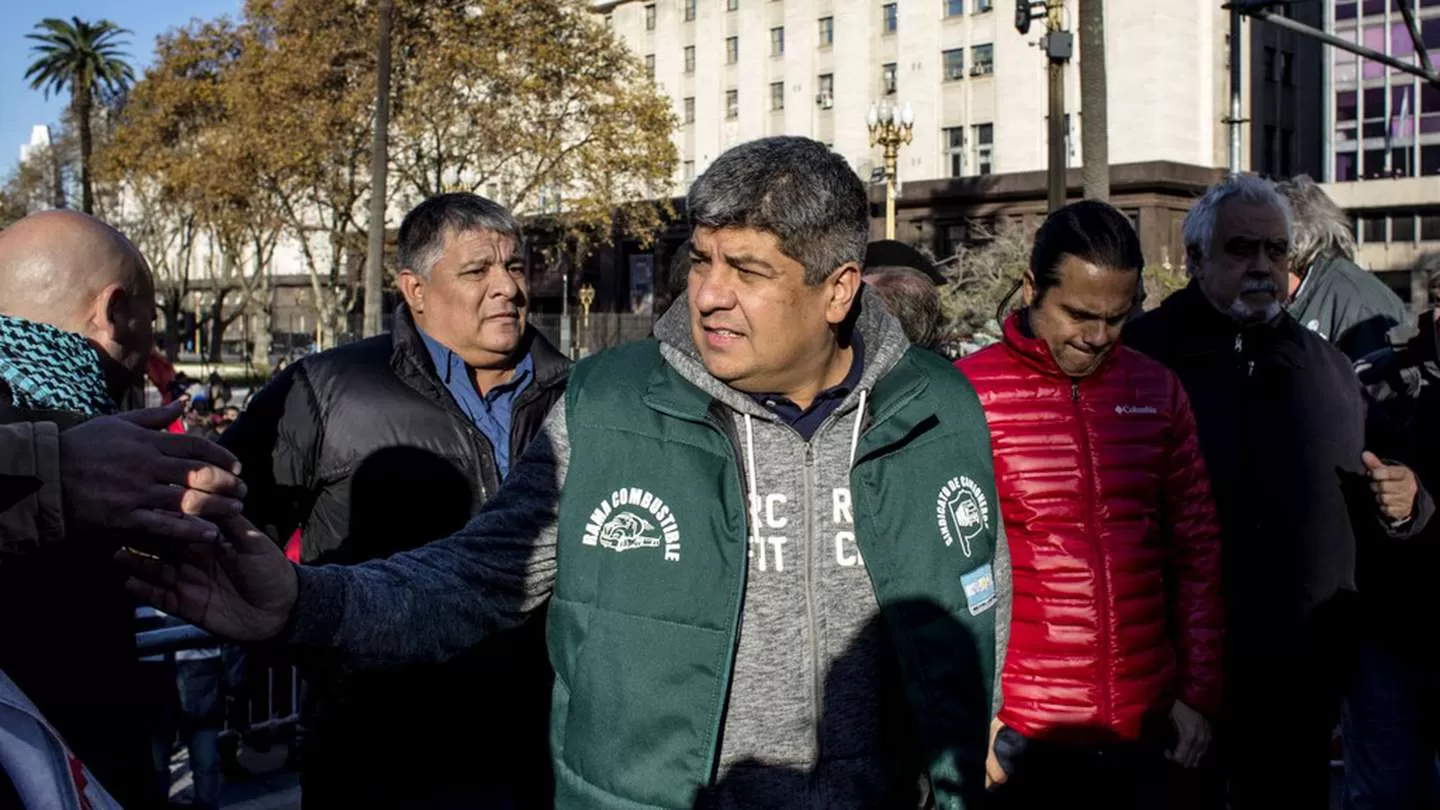 CRÍTICO. El titular del gremio Camioneros aseguró que al Gobierno nacional le falta fortaleza.