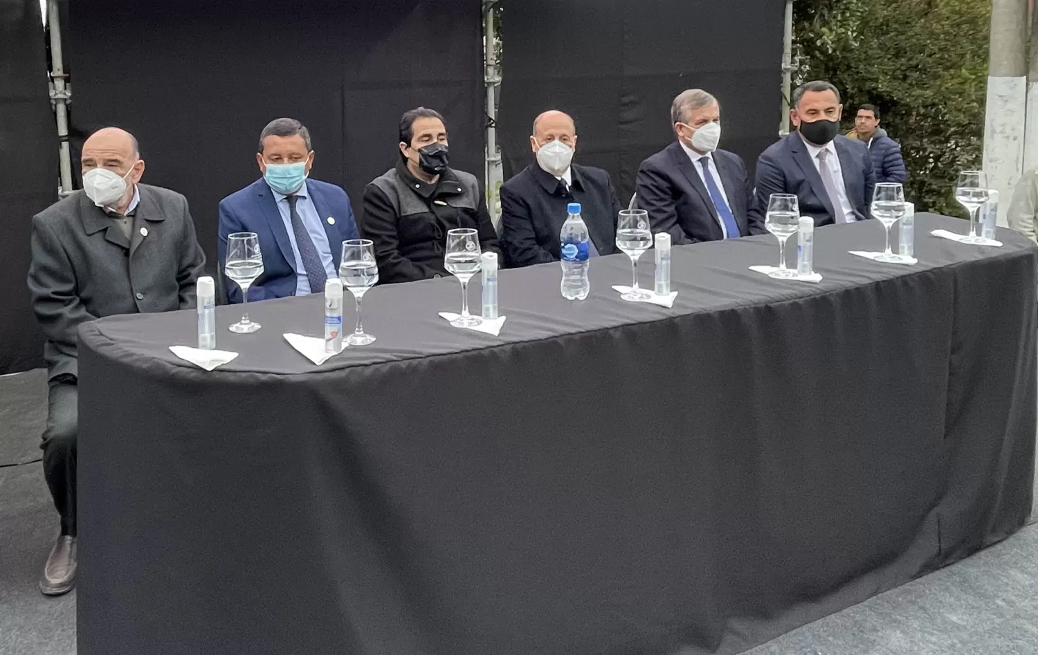 EN BANDA DEL RÍO SALÍ. Autoridades provinciales participaron del acto. Foto de Prensa CSJT