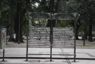 En fotos: el paro de colectivos afectó la actividad de miles de tucumanos