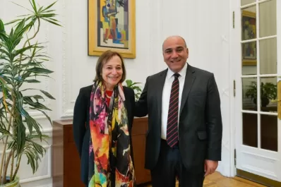 La titular del Consejo de las Américas se reunió con Manzur