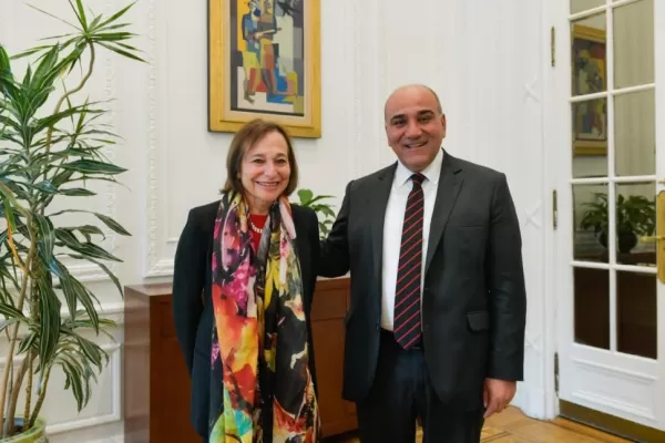 La titular del Consejo de las Américas se reunió con Manzur