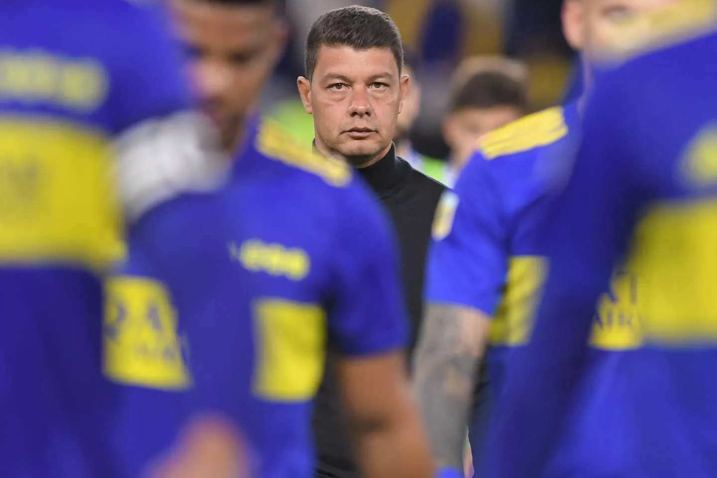 Sebastián Battaglia, DT de Boca.