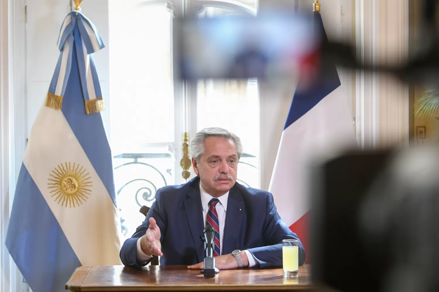 ALBERTO FERNÁNDEZ. Jefe de Estado argentino. Foto de Archivo / Presidencia de la Nación