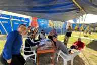 Los censistas alteraron la rutina del Circo Safari