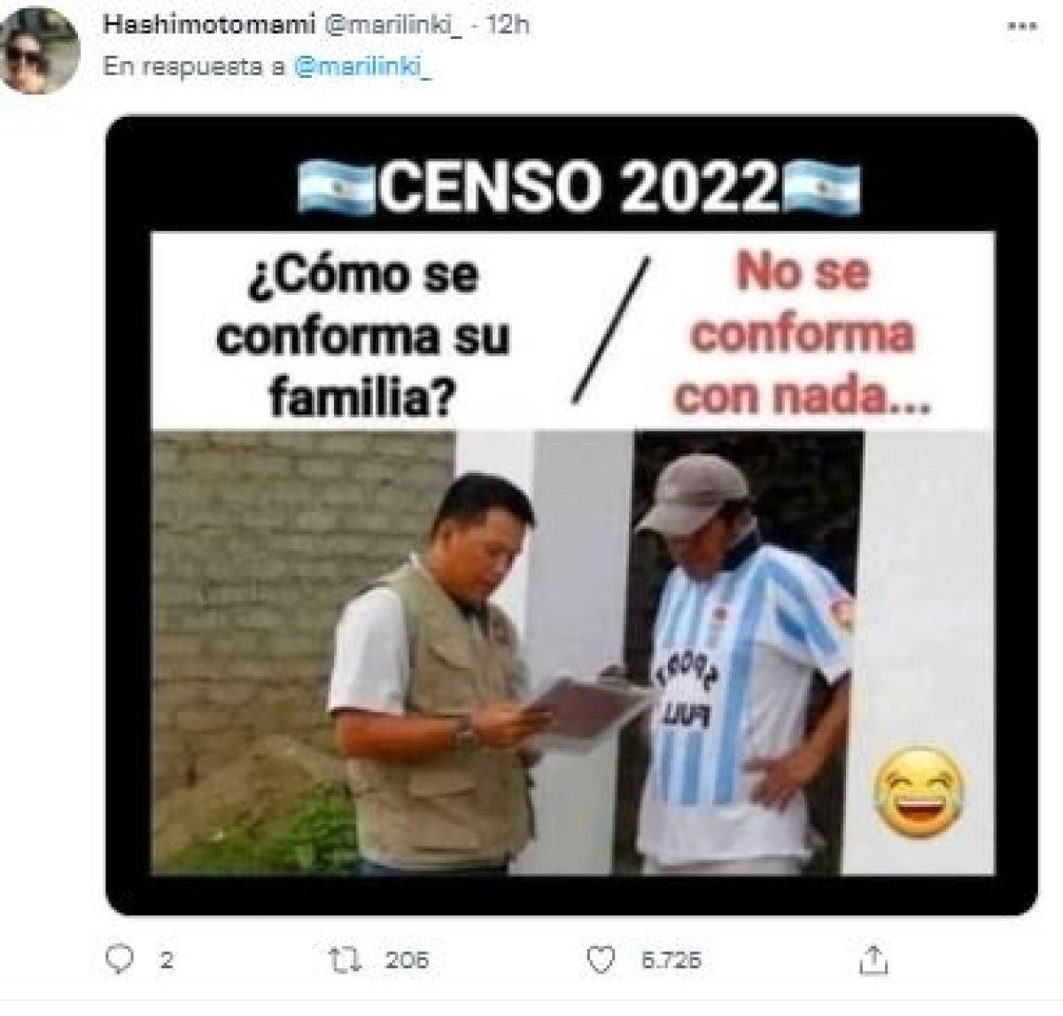 Comenzó el censo y estallaron los memes en las redes sociales