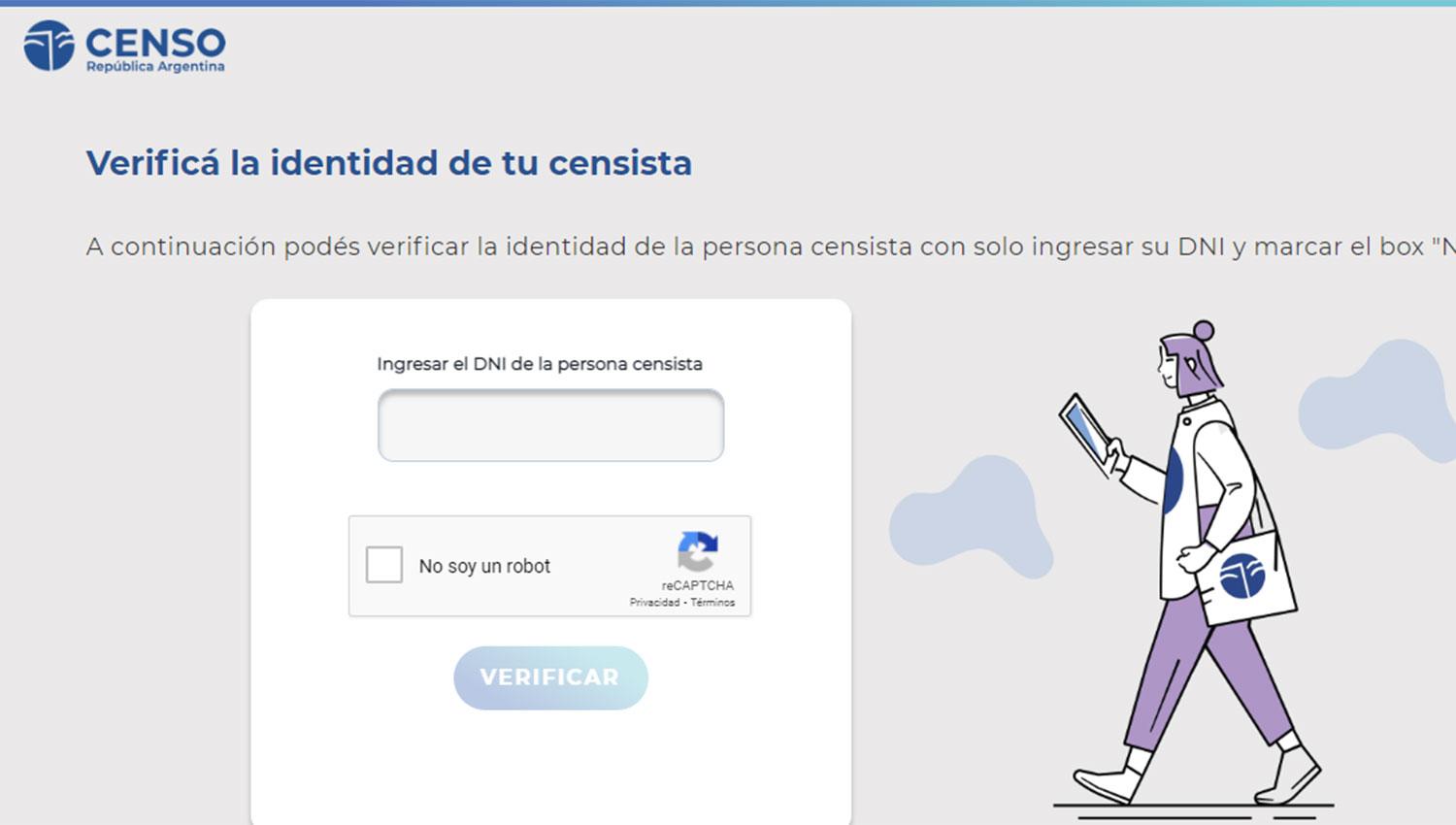 Censo 2022: ¿Cómo verificar la identidad de los censistas en un clic?