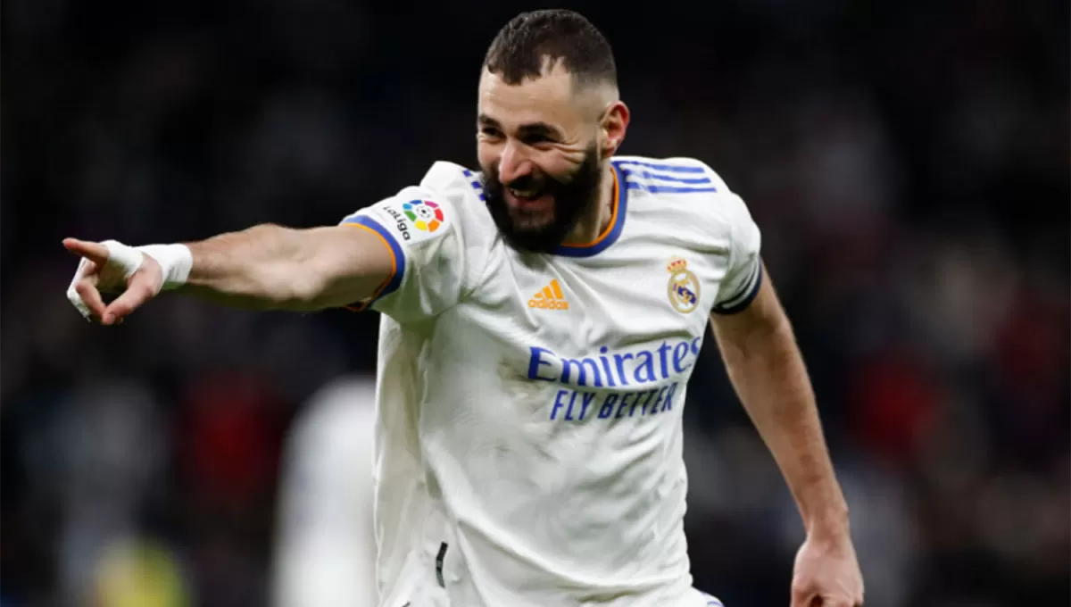 EMBLEMA. Karim Benzema es el jugador más determinante de Real Madrid esta temporada.