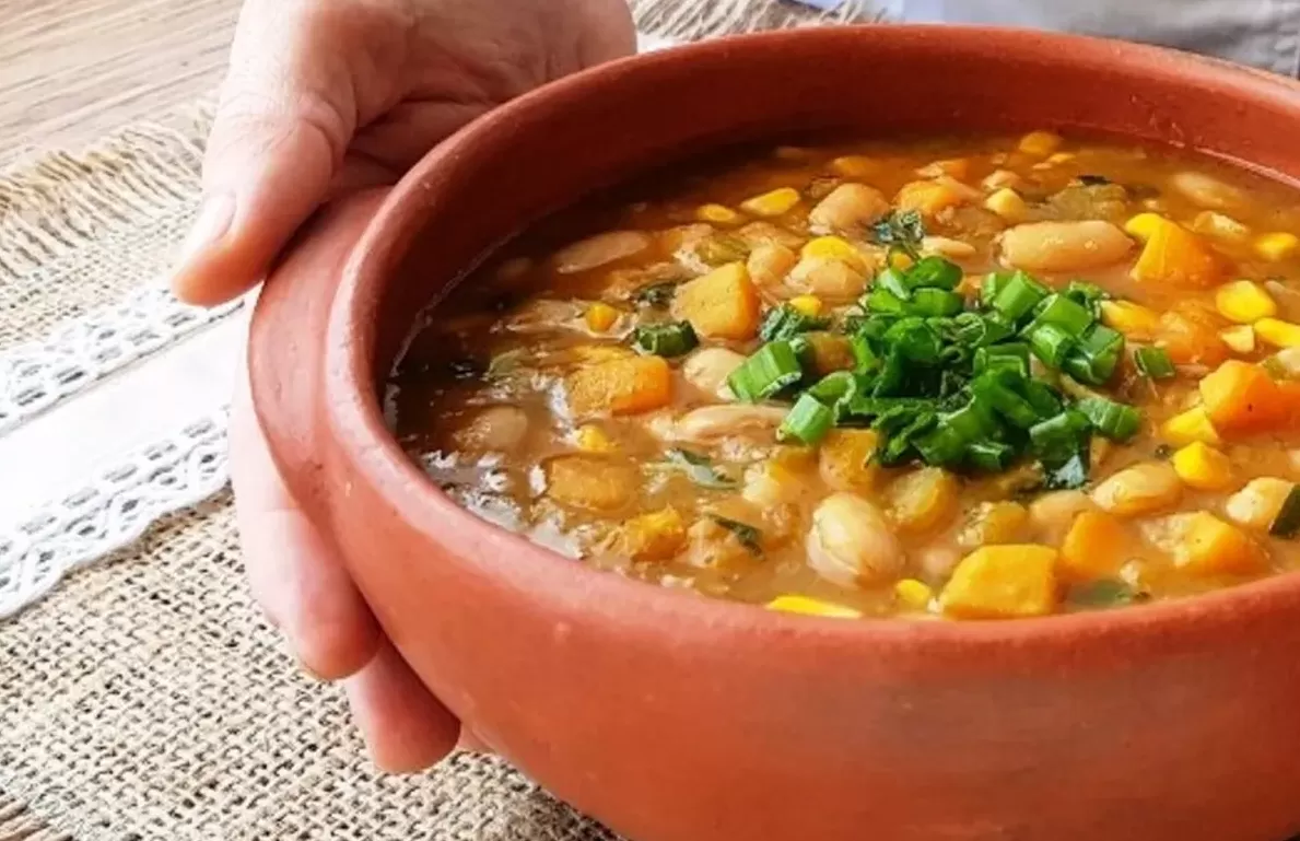 Locro, plato típico.