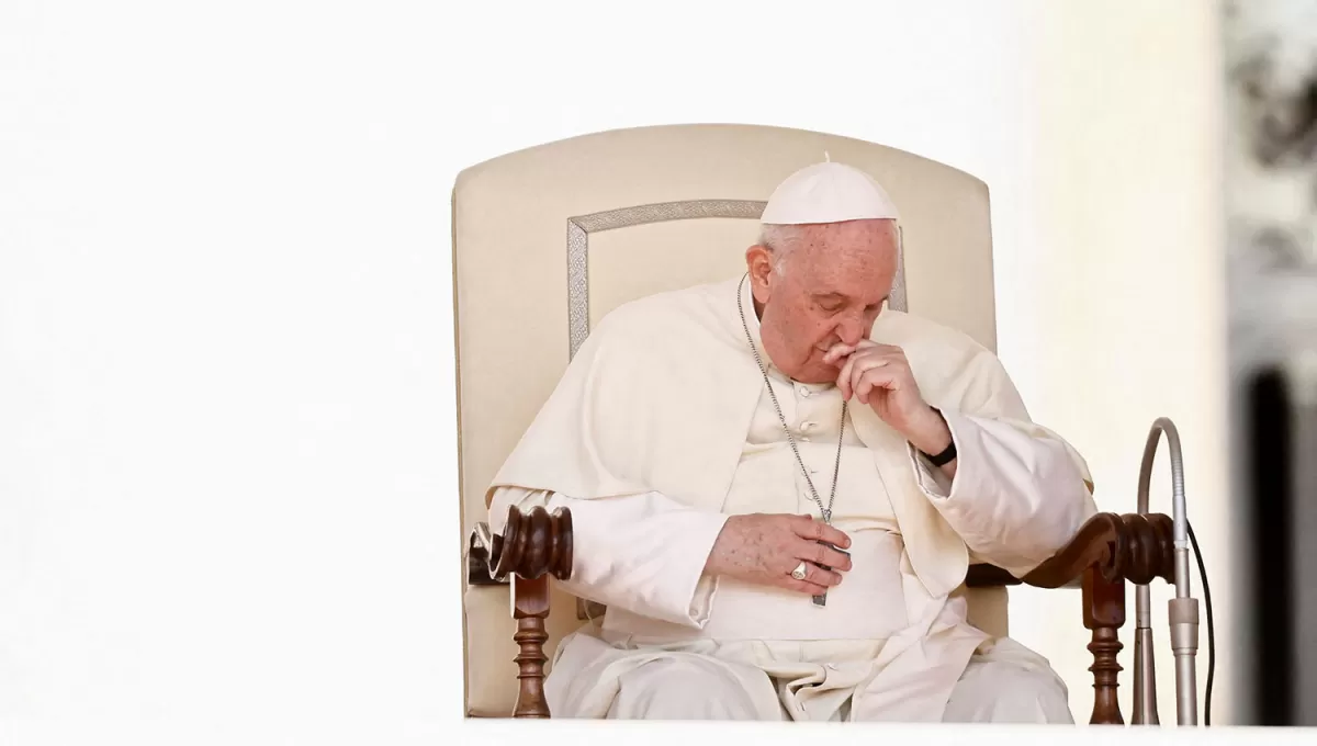 CORAZÓN ROTO. El papa Francisco lamentó la muerte de 19 niños en una escuela de Texas.