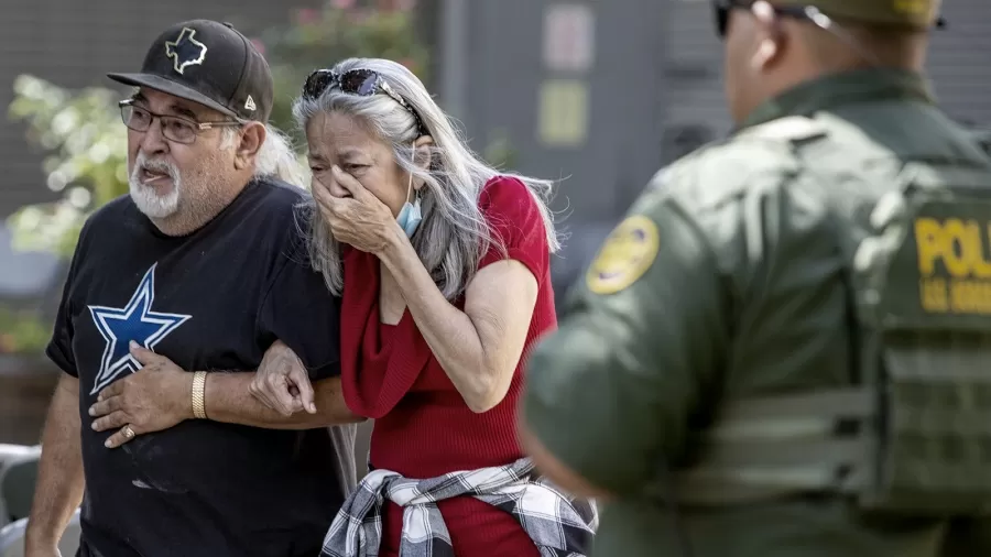 Los niños y docentes asesinados estaban todos en el mismo salón donde se atrincheró el joven de 18 años. Telam