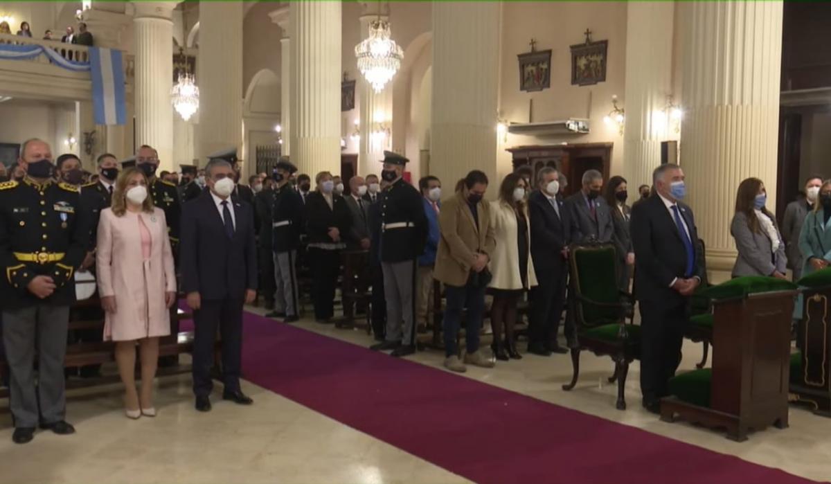 Jaldo y Alfaro participaron del Solemne Tedeum en la Iglesia Catedral