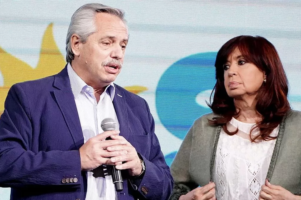 Alberto Fernández y Cristina Kirchner. 